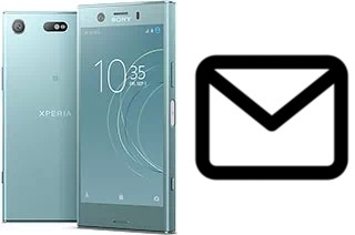 Richten Sie E-Mails auf dem Sony Xperia XZ1 Compact ein