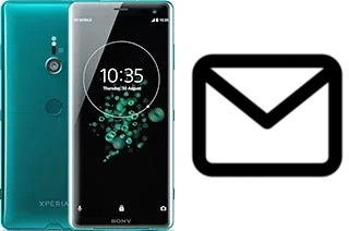 Richten Sie E-Mails auf dem Sony Xperia XZ3 ein