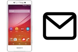 Richten Sie E-Mails auf dem Sony Xperia Z4v ein