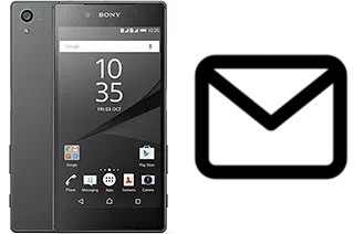 Richten Sie E-Mails auf dem Sony Xperia Z5 Dual ein