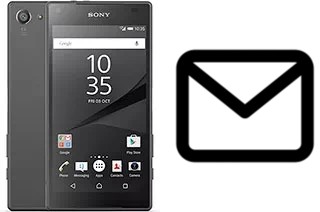 Richten Sie E-Mails auf dem Sony Xperia Z5 Compact ein