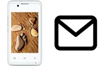 Richten Sie E-Mails auf dem Spice Smart Flo 358 (Mi-358) ein