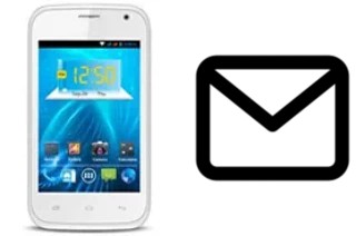 Richten Sie E-Mails auf dem Spice Mi-423 Smart Flo Ivory 2 ein