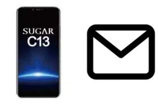 Richten Sie E-Mails auf dem Sugar C13 ein