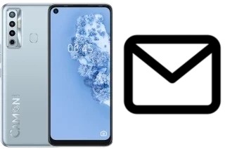 Richten Sie E-Mails auf dem Tecno Camon 17 Lite ein