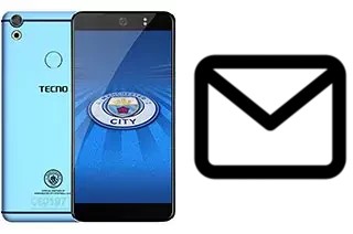 Richten Sie E-Mails auf dem Tecno Camon CX Manchester City LE ein