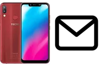 Richten Sie E-Mails auf dem Tecno Camon 11 ein