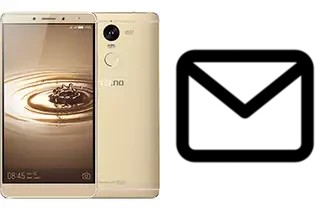 Richten Sie E-Mails auf dem Tecno Phantom 6 Plus ein