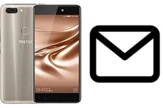 Richten Sie E-Mails auf dem Tecno Phantom 8 ein