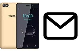 Richten Sie E-Mails auf dem TECNO Pop 1 Lite ein