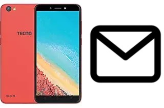 Richten Sie E-Mails auf dem Tecno Pop 1 Pro ein