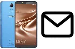 Richten Sie E-Mails auf dem Tecno Pouvoir 2 ein