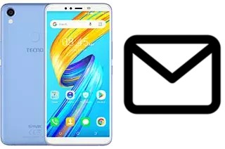 Richten Sie E-Mails auf dem Tecno Spark 2 ein