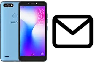 Richten Sie E-Mails auf dem Tecno Pop 2F ein