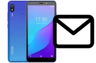 Richten Sie E-Mails auf dem Tecno Pop 3 ein