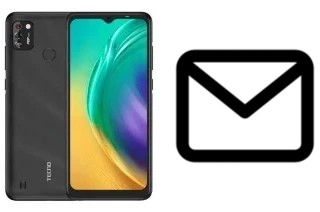 Richten Sie E-Mails auf dem Tecno POP 4 PRO ein