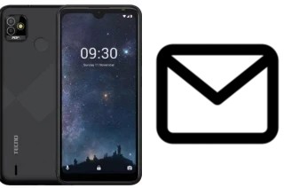 Richten Sie E-Mails auf dem Tecno Pop 5P ein