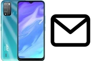 Richten Sie E-Mails auf dem Tecno Pop 5X ein