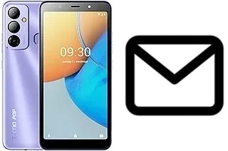 Richten Sie E-Mails auf dem Tecno Pop 6 Go ein