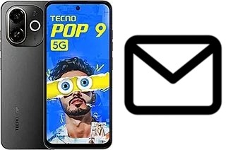 Richten Sie E-Mails auf dem Tecno Pop 9 ein