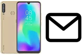 Richten Sie E-Mails auf dem Tecno Pouvoir 3 Plus ein