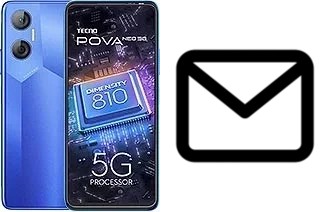 Richten Sie E-Mails auf dem Tecno Pova Neo 5G ein