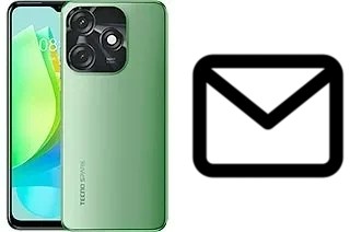 Richten Sie E-Mails auf dem Tecno Spark 10C ein