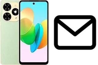 Richten Sie E-Mails auf dem Tecno Spark 20P ein