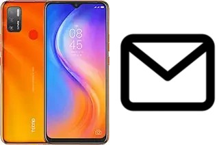 Richten Sie E-Mails auf dem TECNO Spark 5 Air ein