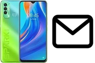 Richten Sie E-Mails auf dem Tecno Spark 7P ein