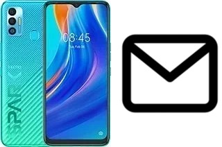 Richten Sie E-Mails auf dem Tecno Camon 18i ein