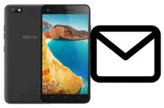 Richten Sie E-Mails auf dem Tecno W3 Pro ein