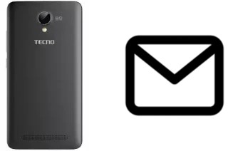 Richten Sie E-Mails auf dem Tecno W4 ein