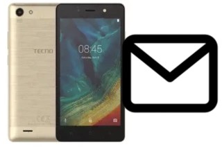 Richten Sie E-Mails auf dem Tecno WX3 P ein