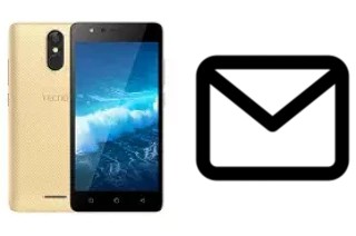 Richten Sie E-Mails auf dem Tecno WX3F LTE ein