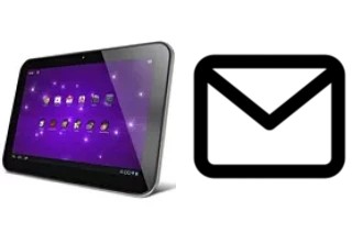 Richten Sie E-Mails auf dem Toshiba Excite 10 SE ein