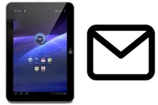 Richten Sie E-Mails auf dem Toshiba Excite AT200 ein