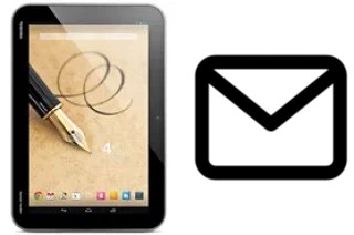 Richten Sie E-Mails auf dem Toshiba Excite Write ein