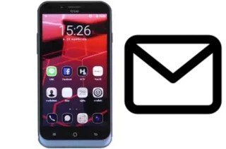 Richten Sie E-Mails auf dem True Smart 4G Max 5-0 ein