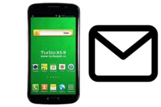 Richten Sie E-Mails auf dem Turbo X6 B ein