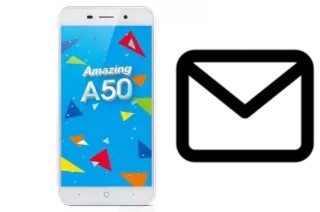 Richten Sie E-Mails auf dem TWM Amazing A50 ein