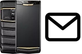 Richten Sie E-Mails auf dem Vertu Signature Touch (2015) ein