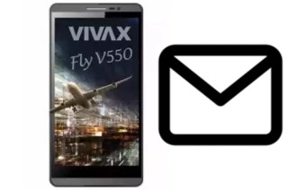 Richten Sie E-Mails auf dem Vivax Fly V550 ein