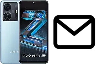 Richten Sie E-Mails auf dem vivo iQOO Z6 Pro ein