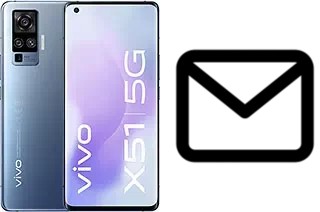 Richten Sie E-Mails auf dem vivo X51 5G ein