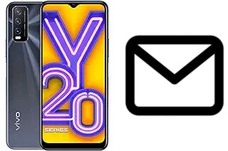 Richten Sie E-Mails auf dem Vivo Y20 ein