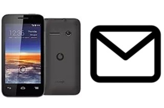 Richten Sie E-Mails auf dem Vodafone Smart 4 mini ein