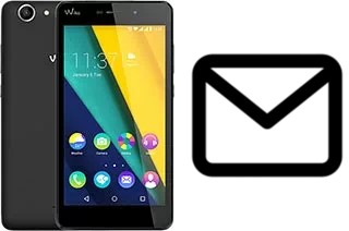 Richten Sie E-Mails auf dem Wiko Pulp Fab 4G ein