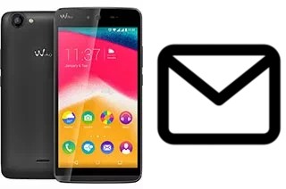 Richten Sie E-Mails auf dem Wiko Rainbow Jam ein