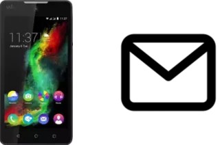 Richten Sie E-Mails auf dem Wiko Rainbow Lite ein